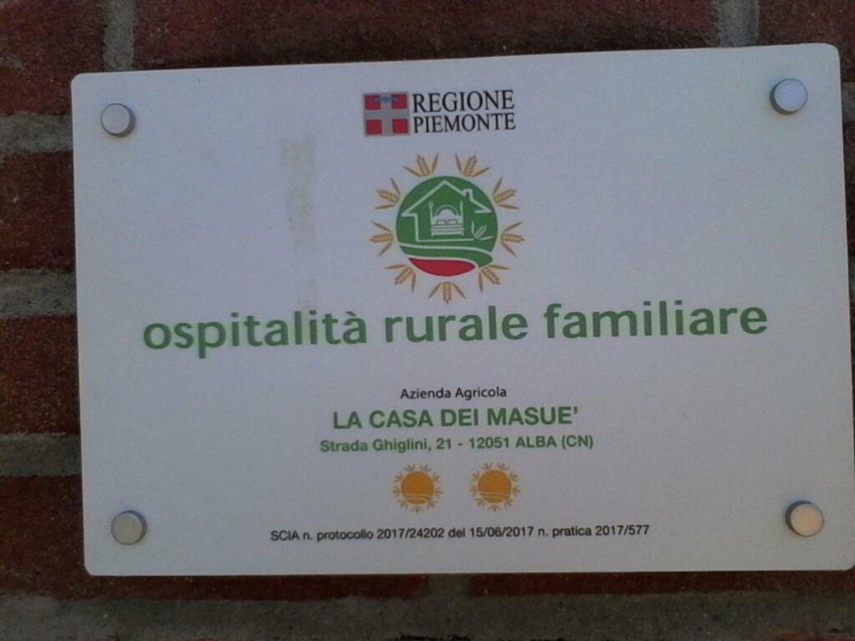 Penzion La Casa Dei Masue' Alba  Exteriér fotografie